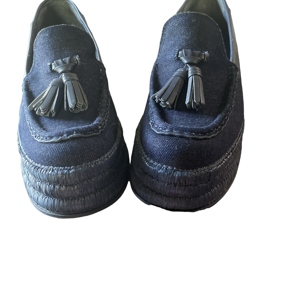 Franco Sarto Denim platform   Sarto Tremont Espadrille Tassel Loafer